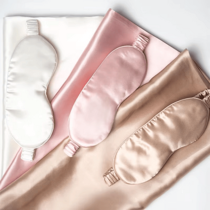 SilkyBerries 100% Natural Mulberry Silk, Luxury Sleep Mask - SilkyBerries
