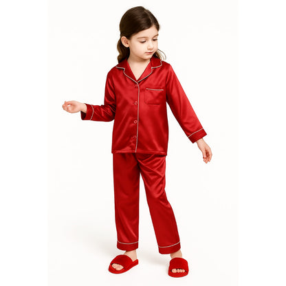 Skin Protecting, 100% Natural Mulberry Silk, Luxury Pajamas for Children