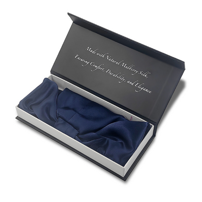 SilkyBerries 100% Mulberry Silk Bonnet, 19 Momme Silk Night Sleep Cap - SilkyBerries