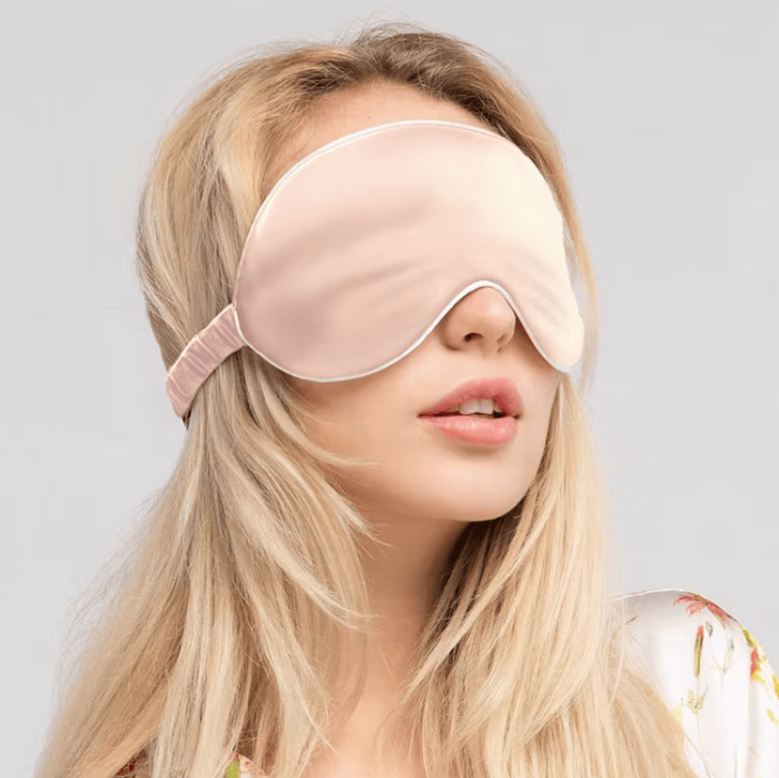 SilkyBerries 100% Natural Mulberry Silk, Luxury Sleep Mask - SilkyBerries
