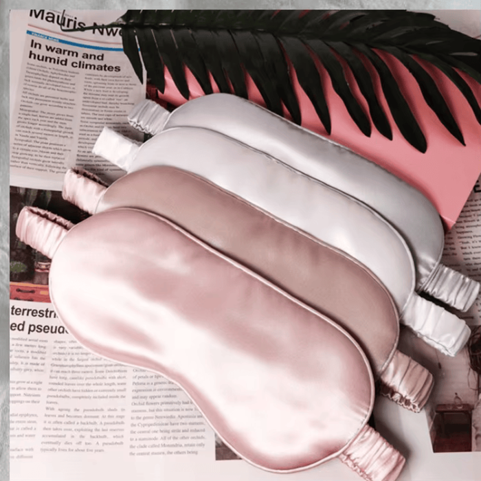 SilkyBerries 100% Natural Mulberry Silk, Luxury Sleep Mask - SilkyBerries