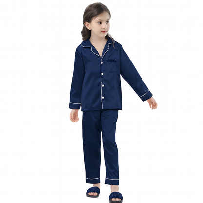 Skin Protecting, 100% Natural Mulberry Silk, Luxury Pajamas for Children