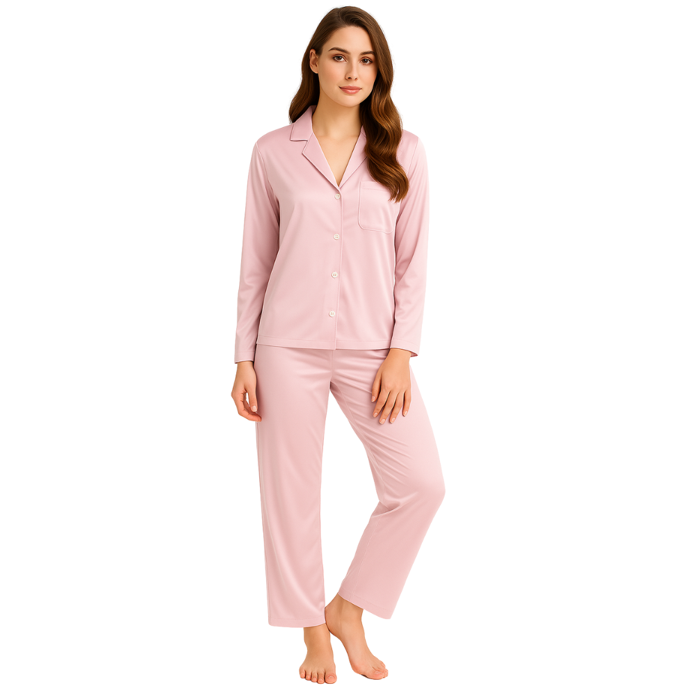 Skin Protecting, 100% Natural Mulberry Silk, Luxury Pajamas for Women - SilkyBerries